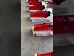 Backhoe Loader Excavator Rock Breakers For Excavators JCB 3CX 3DX จักรยานติดตั้ง ความมั่นคงสูง