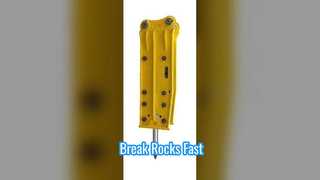 เครื่องสกัดหินรถขุดทรงพลัง 2810mm